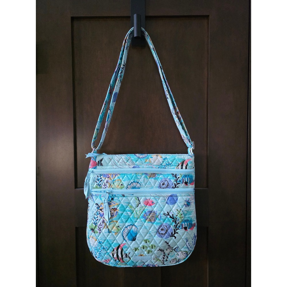 Vera Bradley Quilted Zip Hipster Crossbody Shoulder Bag Antilles Treasure NWT